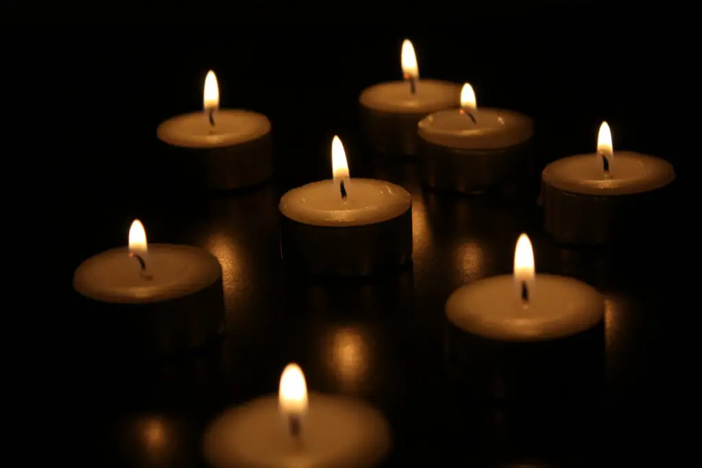 light candles for light magic